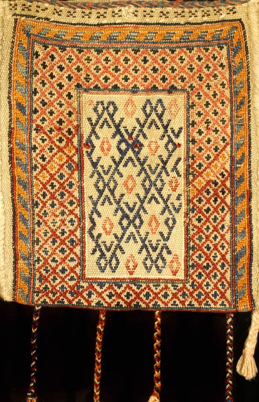 Ghaschgai Tasche Antik, Persien, um 1900, Wolle auf Wolle, ca. 74 x 32 cm, EHZ: 2. Antik e Tasche in einem ausgezeichneten Erhaltungszu stand. Reine ...