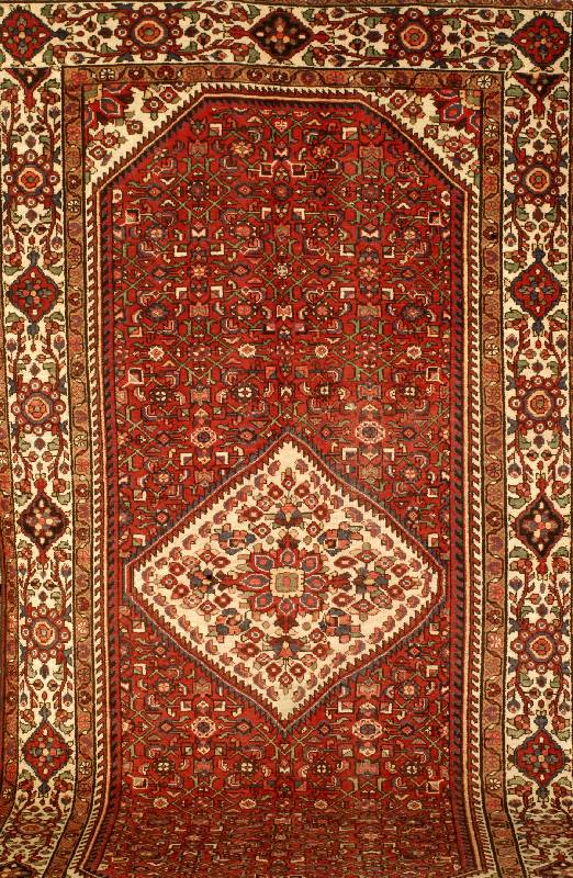 Hosseinabad, Persien, ca. 40 Jahre, Wolle auf Baumwolle, ca. 321 x 166 cm, Schätzwert: 850.- EURO, EHZ: 2