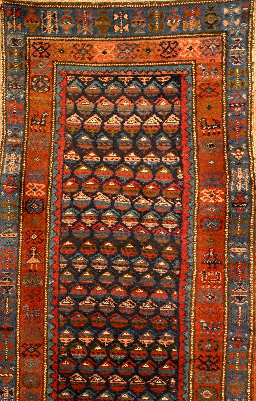 Bidjar, Persien, um 1920, Wolle auf Wolle, ca. 333 x 100 cm, SchÄtzwert: 2200.- EURO, EHZ: 2