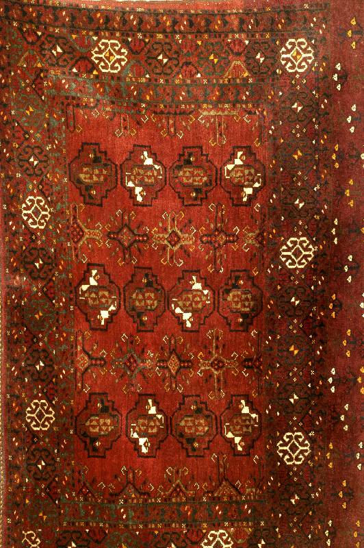 Erzari Große Tasche, Turkmenistan, um 1900, Wolle auf Wolle, ca. 177 x 112 cm, SchÄtzwert: 3500.- EURO, EHZ: 2. Eine Seltenheit das bei d en ...