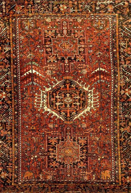 Garadje, Persien, ca. 65 Jahre, Wolle auf Baumwolle, ca. 194 x 145 cm, Schätzwert: 950.- EURO, EHZ: 2