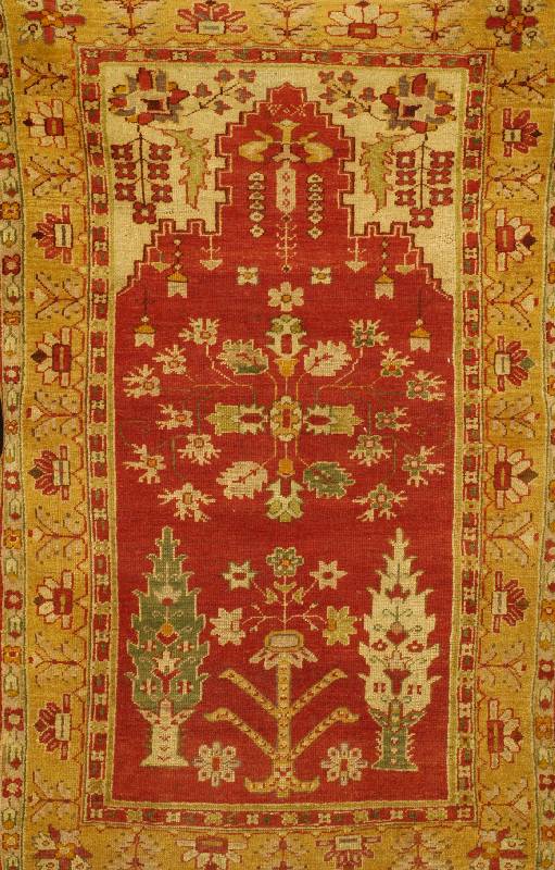 Uschak, TÜrkei, um 1880, Wolle auf Wolle, ca. 172 x 110 cm, SchÄtzwert: 3500.- EURO, EHZ: 4