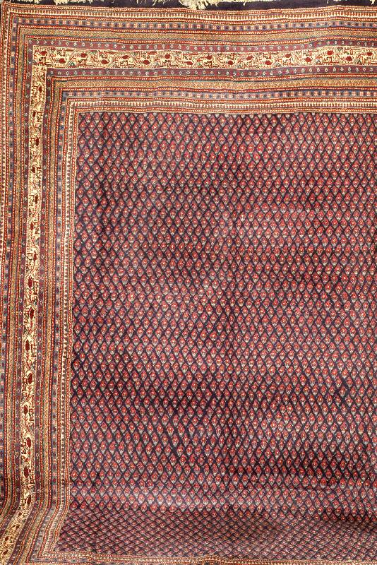 Sarogh Mir, Persien, ca. 30 Jahre, Wolle auf Baumwolle, ca. 380 x 265 cm, SchÄtzwert: 1700.- EURO, EHZ: 2-3. Guter Zustand.