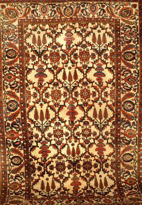Saman Bachtiar, Persien, um 1940, Wolle auf Baumwolle, ca. 245 x 155 cm, SchÄtzwert: 1600.- EURO, EHZ: 3, schÖne KnÜpfqualitÄt