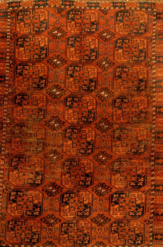 Ersari, Turkmenistan, um 1880, Wolle auf Wolle, ca. 270 x 193 cm, SchÄtzwert: 2800.- EURO, EHZ: 4-5