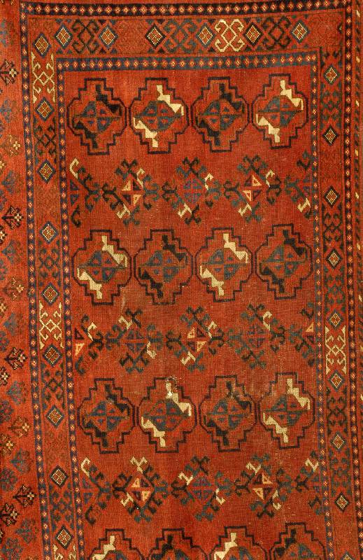 Ersari Antik, Turkmenistan, um 1900, Wolle auf Wolle, ca. 160 x 87 cm, SchÄtzwert: 2100.- EURO, EHZ: 3-4