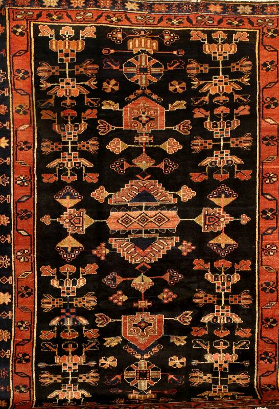 Armanibaft Alt, Persien, ca. 60 Jahre, Wolle auf Baumwolle, ca. 280 x 195 cm, SchÄtzwert: 1600.- EURO. Sehr edle Farbgestalt ung dieses fest ...