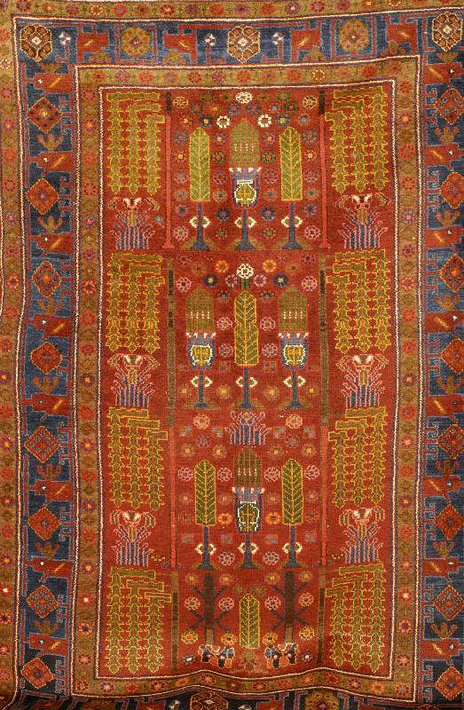 Afschar, Persien, um 1920, Wolle auf Wolle, ca. 210 x 138 cm, SchÄtzwert: 1350.- EURO, EHZ: 3