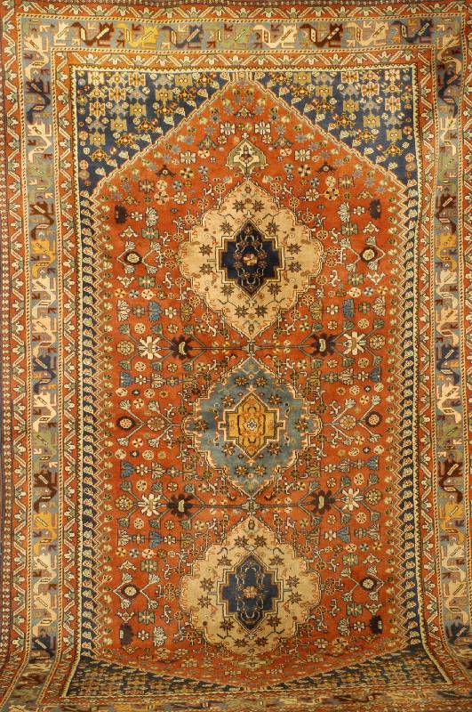 yalameh, Persien, ca. 40 Jahre, Wolle auf Wolle, ca. 268 x 163 cm, SchÄtzwert: 1250.- EURO, EHZ: 2