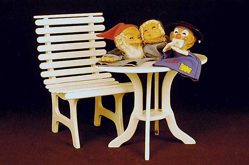 Konvolut Steiff Handpuppen, 50er-70er Jahre, bestehend aus: Zwerg Gucki, Igel Mecki, Prinzessin, Zauberer Faky (Brille besch.), RÄuber und Clown, ...