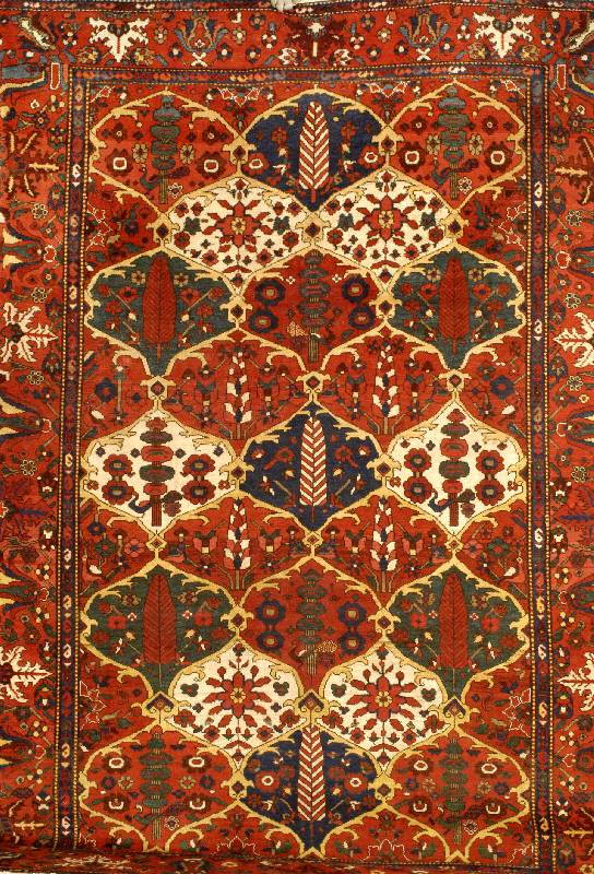 Bachtiar, Persien, um 1920, Wolle auf Baumwolle, ca. 293 x 214 cm, SchÄtzwert: 2400.- EURO, EHZ: 3