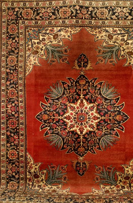 Mesched Alt, Persien, um 1930, Wolle auf Baumwolle, ca. 320 x 237 cm, SchÄtzwert: 1800.- EURO, EHZ: 2 (ausgeblichen) ansonsten g uter Zustand. ...