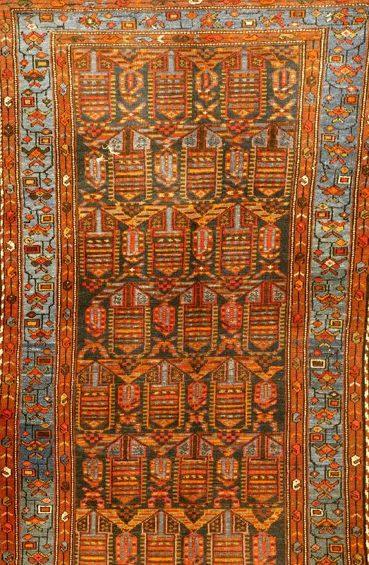 Hamadan, Persien, um 1910, Wolle auf Wolle, ca. 206 x 114 cm, SchÄtzwert: 1200.- EURO, EHZ: 3