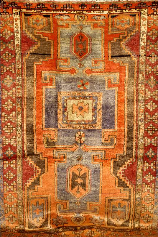 Kordi, Persien, Alt, Wolle auf Baumwolle, ca. 215 x 140 cm, SchÄtzwert: 650.- EURO, Ehz: 2, Guter Zustand, Pflanzenfarben.