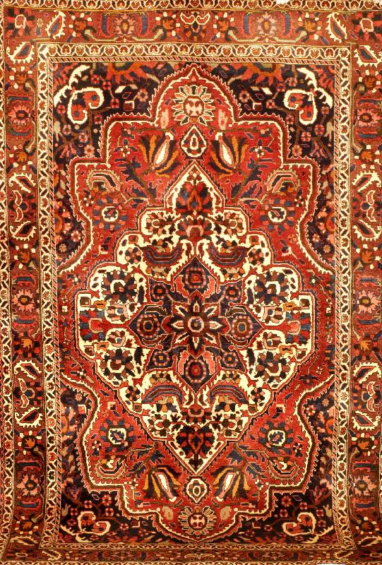 Bachtiar, Persien, um 1950, Wolle auf Baumwolle, ca. 255 x 163 cm, SchÄtzwert: 1850. - EURO, Ehz: 2 sehr guter Zustand, gereinigt, sehr gute ...