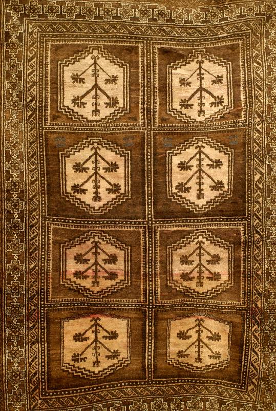 Taymani, Afghanistan, um 1940, Wolle auf Wolle, ca. 267 x 164 cm, SchÄtzwert: 1050.- EURO, EHZ: 3