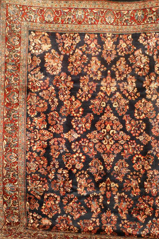 Sarogh Alt, Persien, ca. 40 Jahre, Wolle au f Baumwolle, ca. 314 x 258 cm, SchÄtzwert: 2400.- EURO, EHZ: 2 (Insgesamt guter Erhaltung szustand). ...