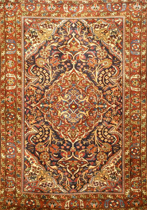 Borchelu, Persien, um 1960, Wolle auf Baumwolle, ca. 200 x 144 cm, SchÄtzwert: 1700.- EURO, EHZ: 3