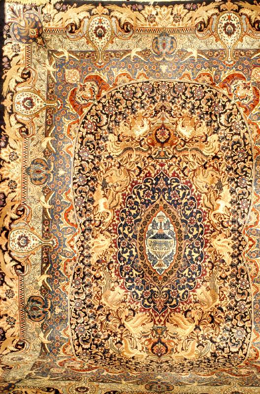 Kaschmar Alt, Persien, um 1940, Wolle auf Baumwolle, ca. 354 x 252 cm, SchÄtzwert: 2800.- EURO, EHZ: 2-3. Die feine hochwertige u nd ...