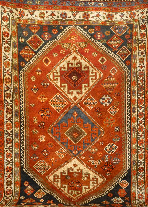 Ghachgai Lori, Persien, um 1920, Wolle auf Wolle, ca. 232 x 158 cm, SchÄtzwert: 1400.- EURO, EHZ: 4