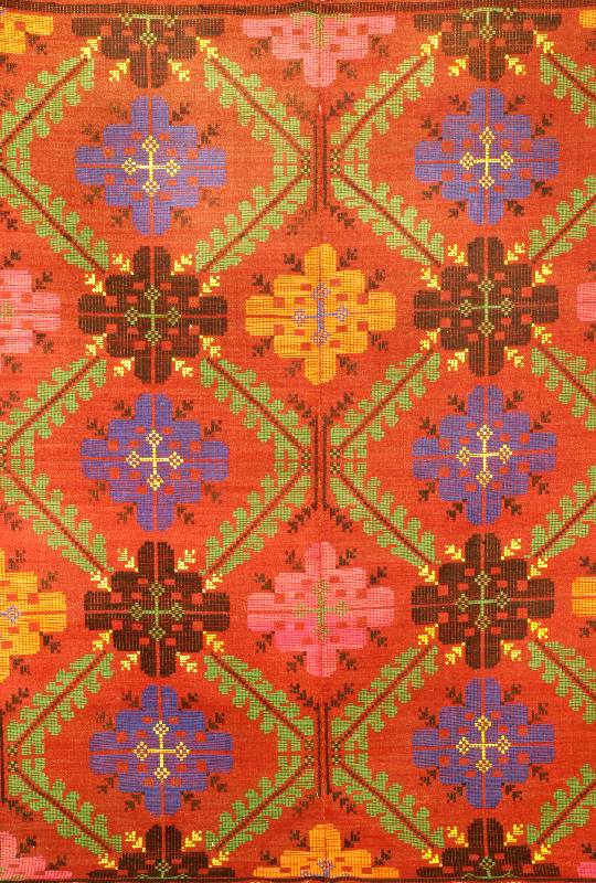 Avanos Hochzeitskelim, TÜrkei, ca. 50 Jahre, Wolle auf Wolle, ca. 221 x 173 cm, SchÄtzwert: 700.- EURO, EHZ: 2