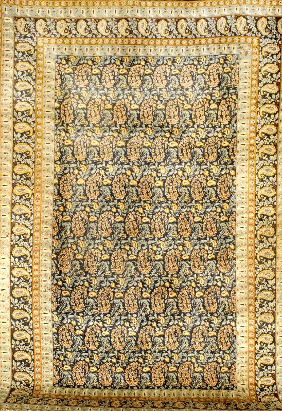 Keschan, Persien, ca. 60 Jahre, Wolle auf Baumwolle, ca. 305 x 207 cm, SchÄtzwert: 1800.- EURO, EHZ: 3. Guter Zustand, ein etwas ...