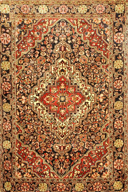 Djosan, Persien, um 1930, Wolle auf Baumwolle, ca. 151 x 104 cm, SchÄtzwert: 1300.- EURO, EHZ: 2. Gute KnÜpfqualitÄt.