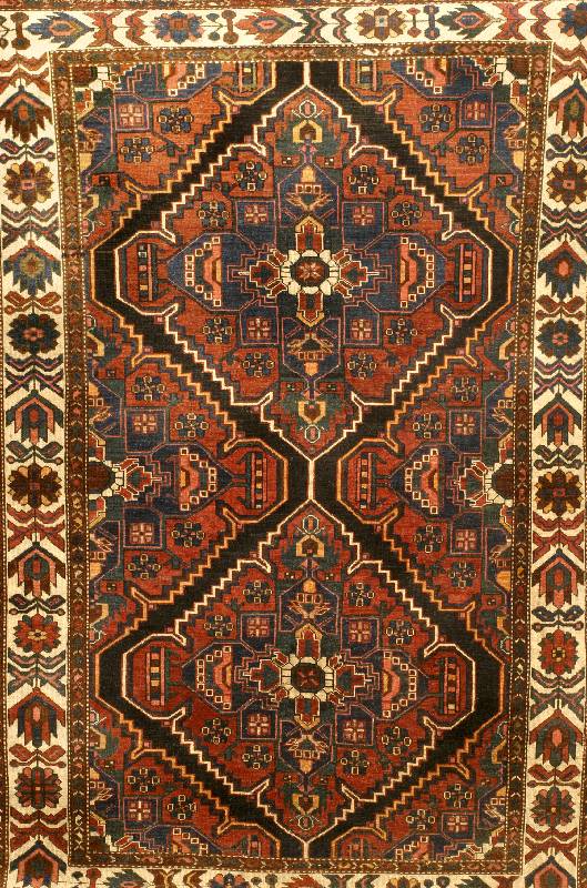 Bachtiar Alt, Persien, um 1920, Wolle auf Baumwolle, ca. 203 x 136 cm, SchÄtzwert: 1400.- EURO, EHZ: 4. Feste KnÜpfqualitÄt.