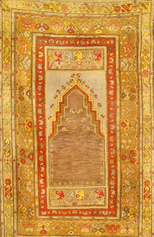 Anatol, TÜrkei, um 1910, Wolle auf Wolle, ca. 180 x 112 cm, SchÄtzwert: 1700.- EURO, EHZ: 3 (Altersbedingt guter Erhaltungszustand)