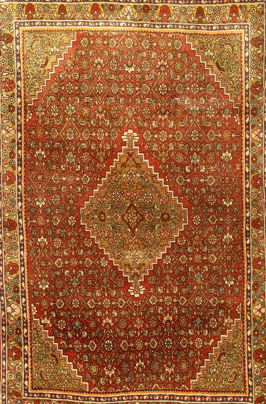 Bidjar, Persien, ca. 50 Jahre, Wolle auf Baumwolle, ca. 179 x 111 cm, SchÄtzwert: 1100.- EURO, EHZ: 4 Feste KnÜpfqualitÄt