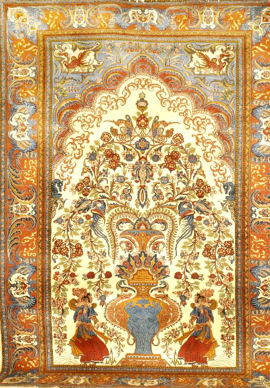 Sarogh, Persien, ca. 20 Jahre, Korkwolle, ca. 301 x 209 cm, SchÄtzwert: 2800.- EURO, EHZ: 1-2 (Ausgezeichneter Erhaltungszustand). SchÖne ...