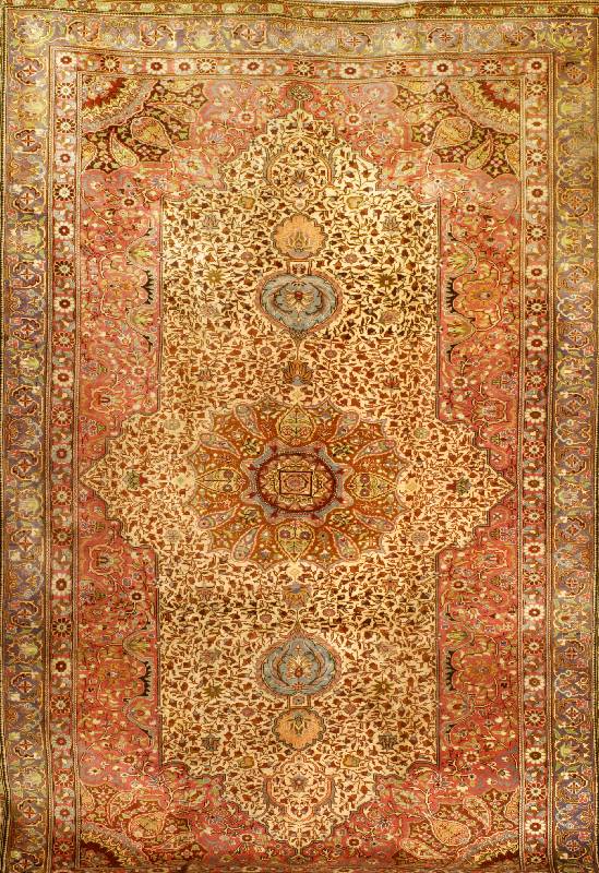 Sivas, TÜrkei, ca. 40 Jahre, Wolle auf Baumwolle, ca. 291 x 193 cm, SchÄtzwert: 950.- EURO, Mottenfraß, EHZ: 2. SchÖnes Motiv