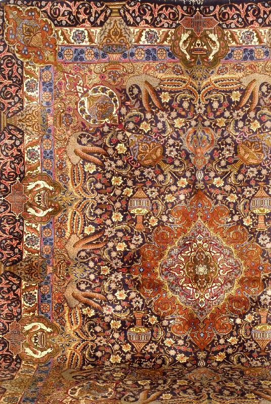 Kaschmar, Persien, ca. 30 Jahre, Wolle auf Baumwolle, ca. 390 x 296 cm, SchÄtzwert: 1500.- EURO, EHZ: 2. Sehr guter Erhaltungszust and. Ein ...