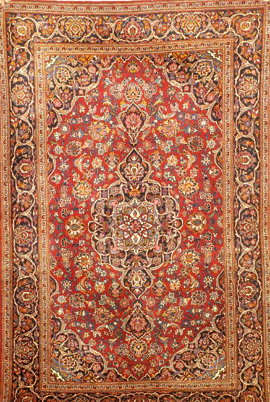 Keschan Alt, Persien, um 1940, Korkwolle, ca. 206 x 130 cm, SchÄtzwert: 2500.- EURO, EHZ: 2-3 (Altersbed. guter Zustand). Die hochw ertige Wolle ...