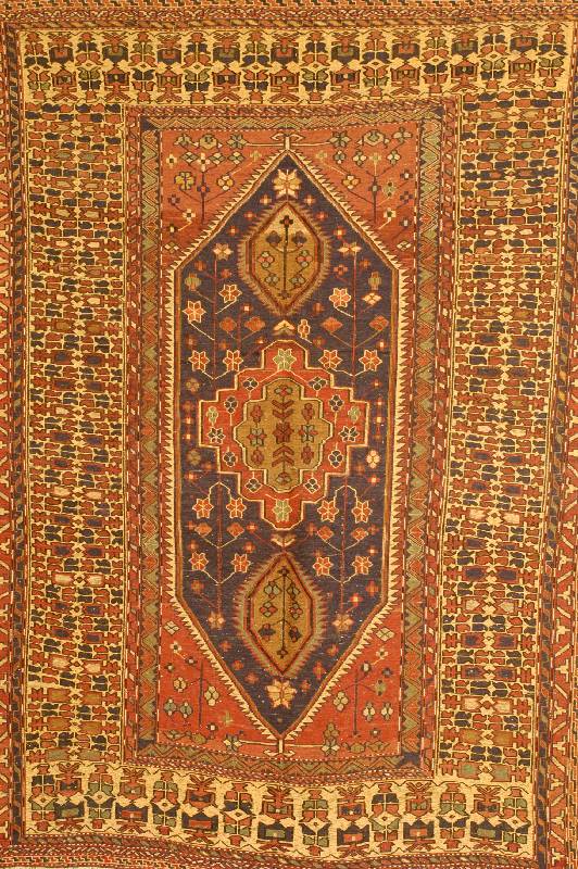 Sumagh, Kaukasus, um 1910, Wolle auf Wolle, ca. 196 x 135 cm, SchÄtzwert: 2800.- EURO, EHZ: 3