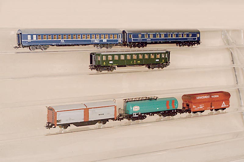 Konvolut 10 GÜterwagen, MÄrklin, 80er Jahre, Spur HO, 4652 "Texaco", 4633 Schiebewandwagen, 3 GroßgÜterwÄgen 4624 (DB), 4691 (SBB) ...