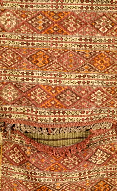 Verneh Doppeltasche, Shasawan, um 1930, Wolle auf Wolle, ca. 115 x 60 cm, SchÄtzwert: 650.- EURO, EHZ: 2, kleinere gestopfte Stellen