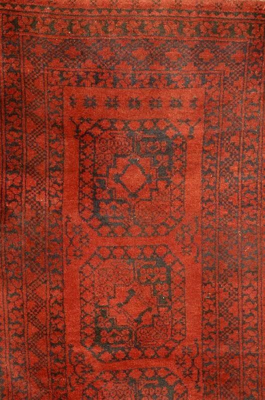 Dolatabad, Afghanistan, ca. 60 Jahre, Wolle auf Wolle, ca. 400 x 100 cm, Schätzwert: 700.- EURO, EHZ: 3