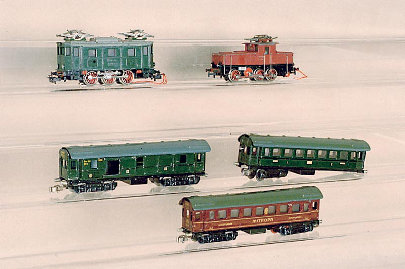 E-Lok, MÄrklin, Spur HO, nur 1962, Nr. 3001, rot, intakt, sollte aber Überholt werden, l. bespielt, sonst guter Zustand