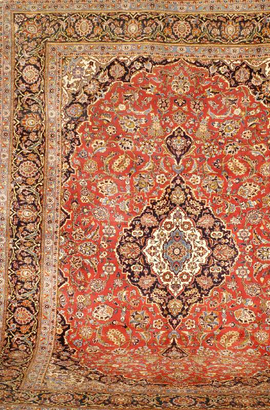 Keschan, Persien, ca. 35 Jahre, Wolle auf Baumwolle, ca. 375 x 280 cm, SchÄtzwert: 2200.- EURO, EHZ: 3