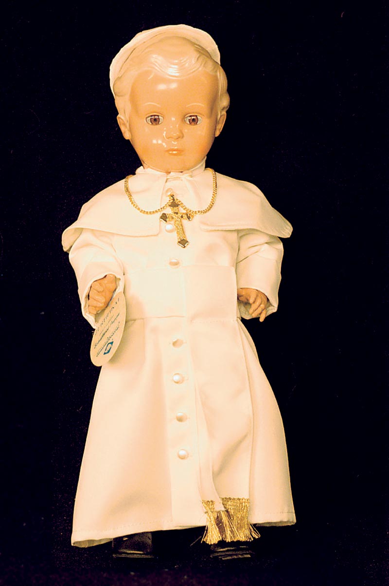 Papst-Puppe, Benedikt XVI, SchildkrÖt, limitierte Auflage von 999 StÜck, hier Nr. 992 , mit Zertifikat, unbespielt, im orig. Karton, absolut ...