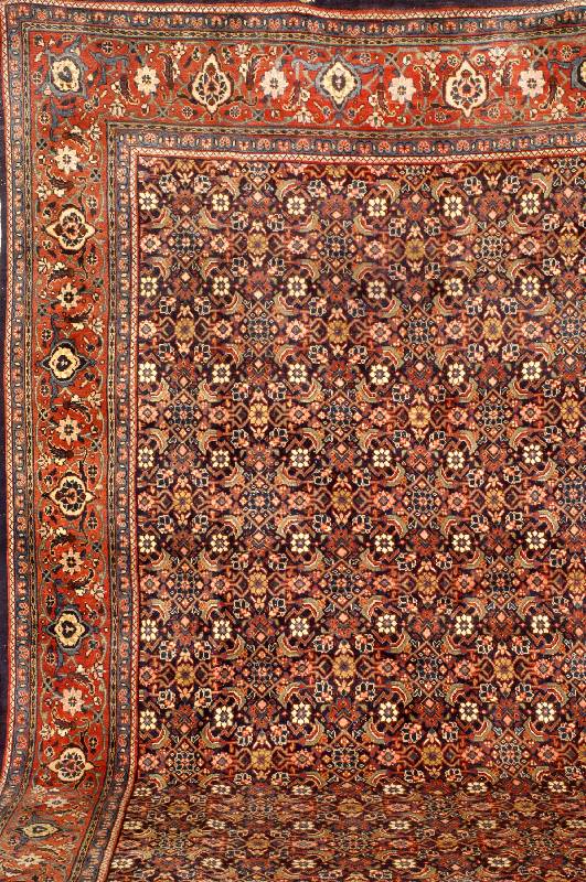 Sarogh, Persien, ca. 40 Jahre, Wolle auf Baumwolle, ca. 426 x 319 cm, Schätzwert: 2500.- EURO, EHZ: 2, Guter Erhaltungszustand. Feste Knüpfung, ...