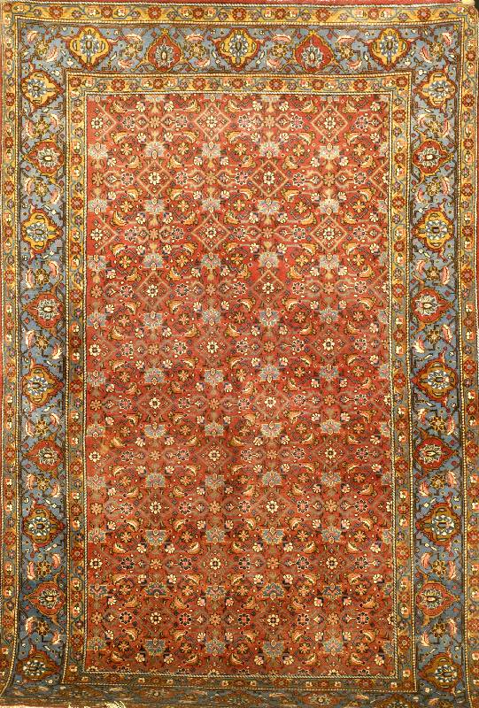 Ghom alt, Persien, ca. 50 Jahre, Wolle auf Baumwolle, ca. 220 x 140 cm, SchÄtzwert: 2200.- EURO, EHZ: 3. SchÖne Musterung.