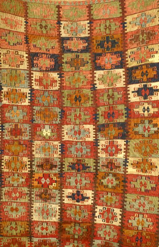Kelim, Anatolien, um 1900, Wolle auf Wolle, ca. 180 x 110 cm, SchÄtzwert: 4900.- EURO, EHZ: 2 (altersbedingt in einen sehr guten Erha ...