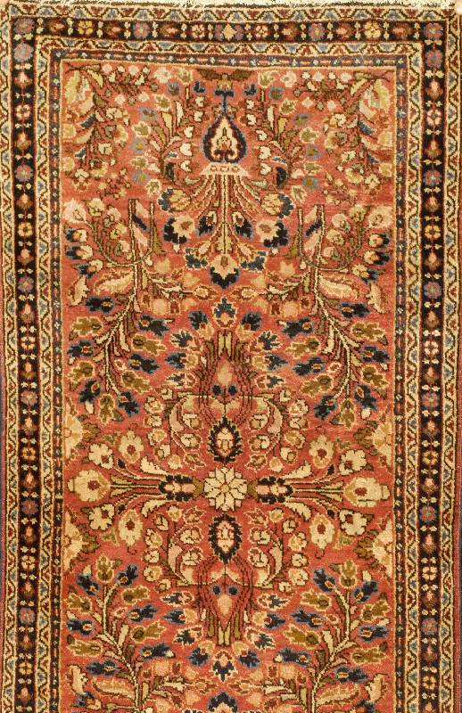 Sarogh Alt, Westpersien, um 1930, Wolle auf Baumwolle, ca. 124 x 61 cm, Schätzwert: 2400.- EURO, EHZ: 2. (Us Re-Import) Seltenes Mass.