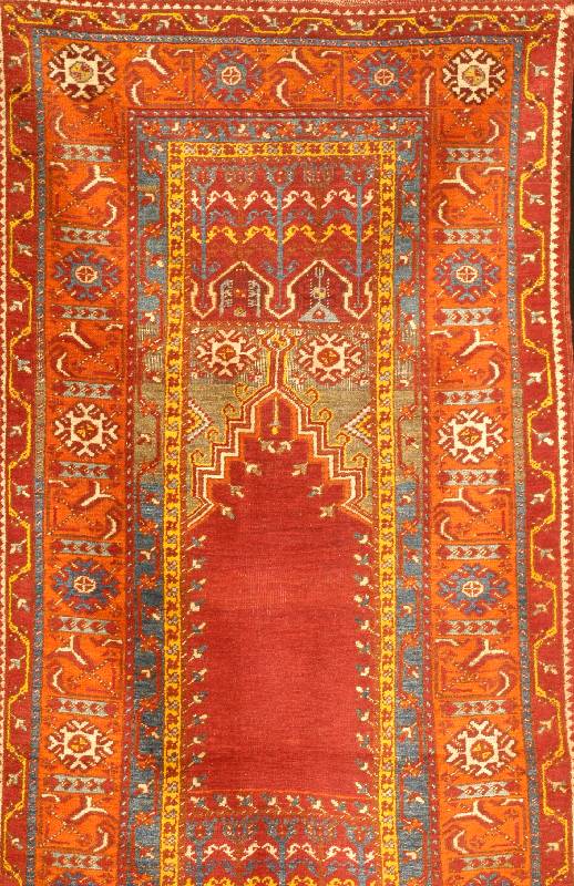 Ladik, TÜrkei, um 1930, Wolle auf Wolle, ca. 204 x 110 cm, SchÄtzwert: 1800.- EURO, EHZ: 3-4