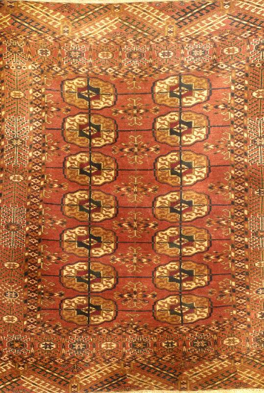 Buchara, Turkmenistan, um 1900, Wolle auf Wolle, ca. 131 x 105 cm, SchÄtzwert: 1800.- EURO, EHZ: 3