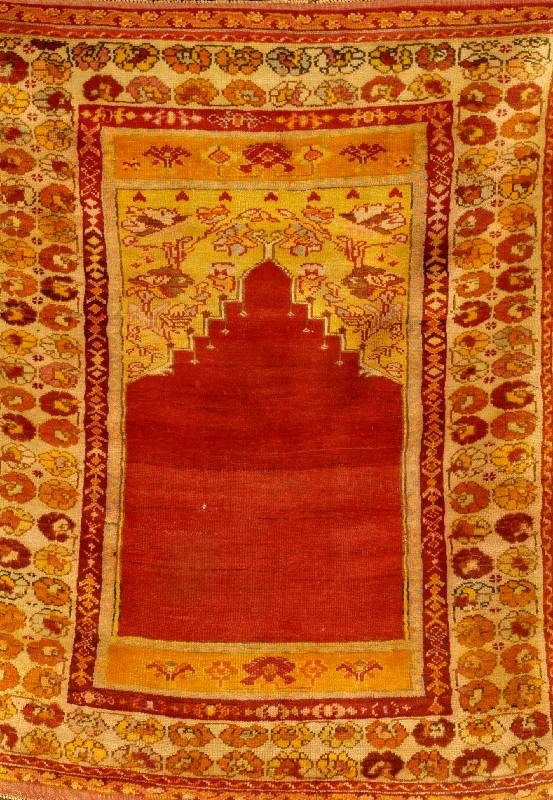 Avanos GebetsbrÜcke, TÜrkei, um 1910, Wolle auf Wolle, ca. 128 x 103 cm, SchÄtzwert: 1450.- EURO, EHZ: 3-4