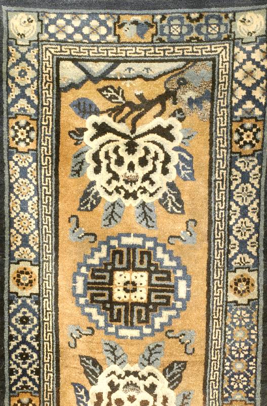 Pao Tow, China, um 1900, Wolle auf Baumwolle, ca. 132 x 68 cm, SchÄtzwert: 2200.- EURO, EHZ: 2
