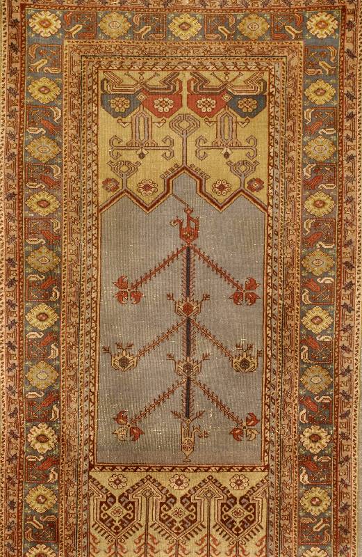 Ladik, TÜrkei, um 1910, Wolle auf Wolle, ca. 183 x 95 cm, SchÄtzwert: 3100.- EURO, EHZ: 4. Eine etwas seltenere Farbgestaltung fÜr ein ...